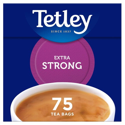 Tetley Extra Strong 75 Tea Bags 