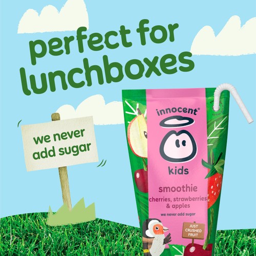Innocent Smoothies Kids Cherries, Strawberries & Apples