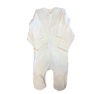 Nutmeg White Zipped Sleepsuits Pack Newborn Morrisons Online