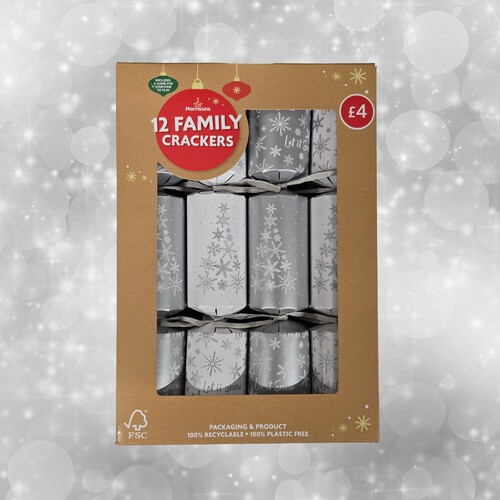 Morrisons Silver Family Cracker 