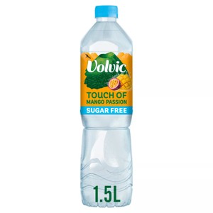 Volvic Touch Of Fruit Sugar Free Mango & Passion Fruit Still Water 1.5L