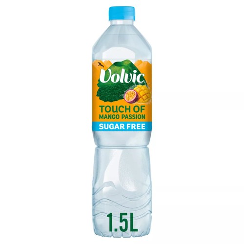 Volvic Touch Of Fruit Sugar Free Mango & Passion Fruit Still Water 1.5L