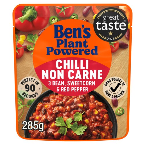 Ben's Plant Powered Chilli Non Carne