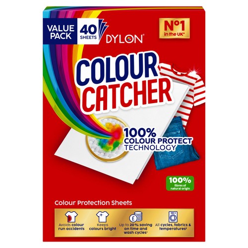 Dylon Colour Catcher 40 Colour Protection Sheets
