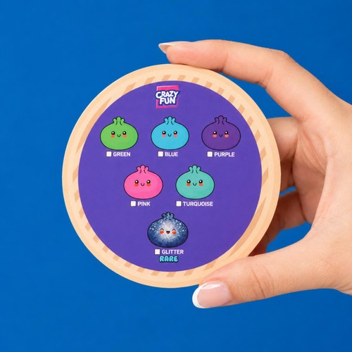 Crazy Fun Mystery Glitter Squishy Dumpling Toy