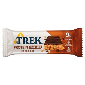 TREK Gluten Free Cocoa Oat Protein Flapjack
