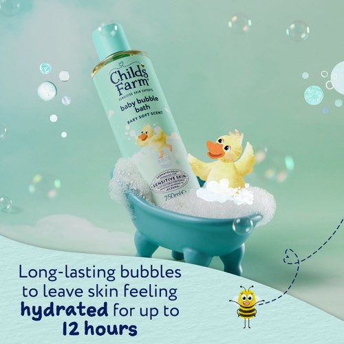 Childs Farm Baby Bedtime Bubbles Tangerine 250ml