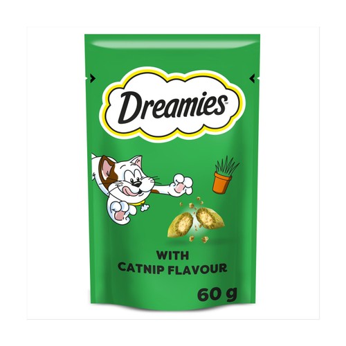 Dreamies Cat Treat Biscuits with Catnip