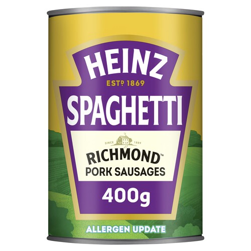 Heinz Spaghetti & Sausages 