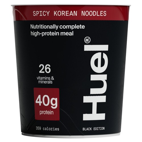 Huel Black Edition Spicy Korean Noodles High Protein Noodles 102g