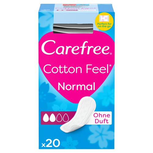 Carefree Cotton Breathable Pantyliners