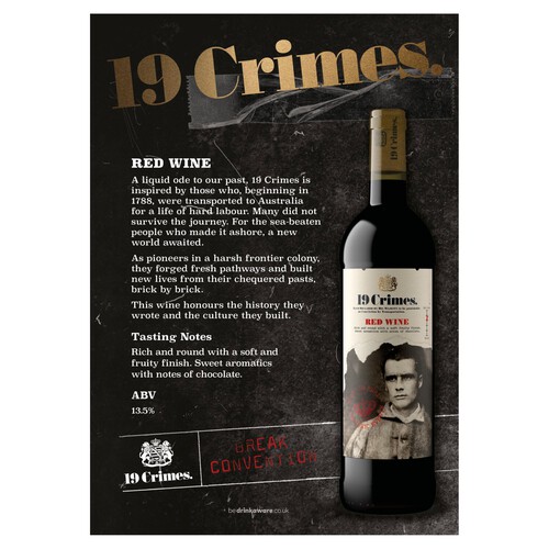 19 Crimes Red 