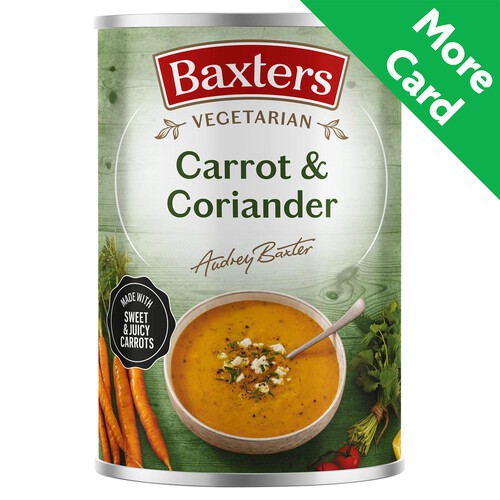 Baxters Vegetarian Carrot & Coriander Soup