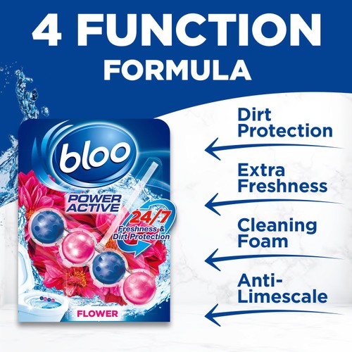 Bloo Power Active Rim Block Flowers Trio Pack