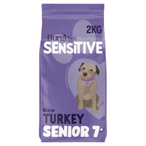 Burgess Sensitive Senior Dry Dog Food In Turkey