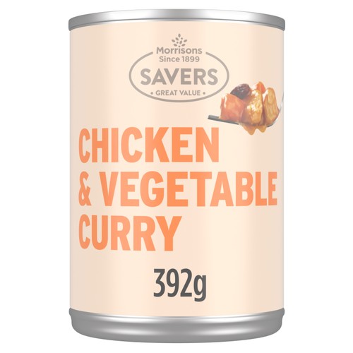 Morrisons savers chicken vegetable curry