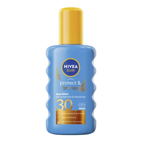 NIVEA SUN Protect & Bronze Sun Cream Spray SPF30 