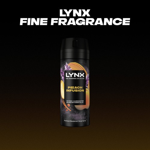 Lynx Peach Infusion Body Spray   150ml