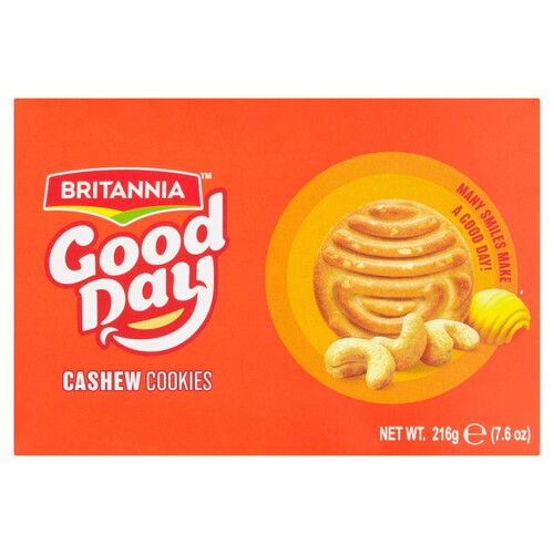 Britannia Good Day Cashew Cookies 