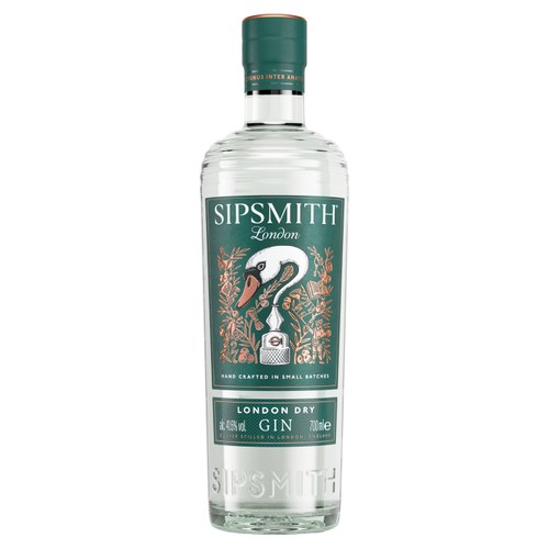 Sipsmith London Dry Gin (Abv 41.6%)   70cl
