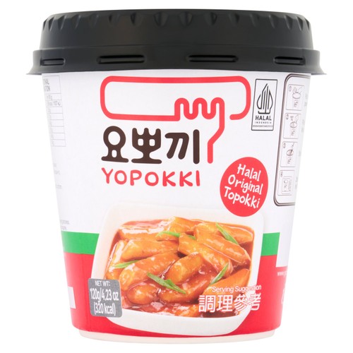 Yopokki Halal Spicy Topokki 140g