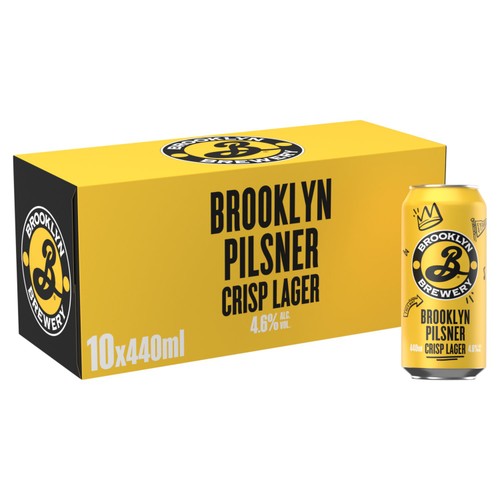 Brooklyn Pilsner Lager Beer Cans 