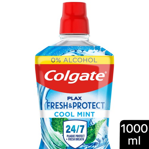 Colgate Plax Cool Mint Mouthwash Alcohol Free