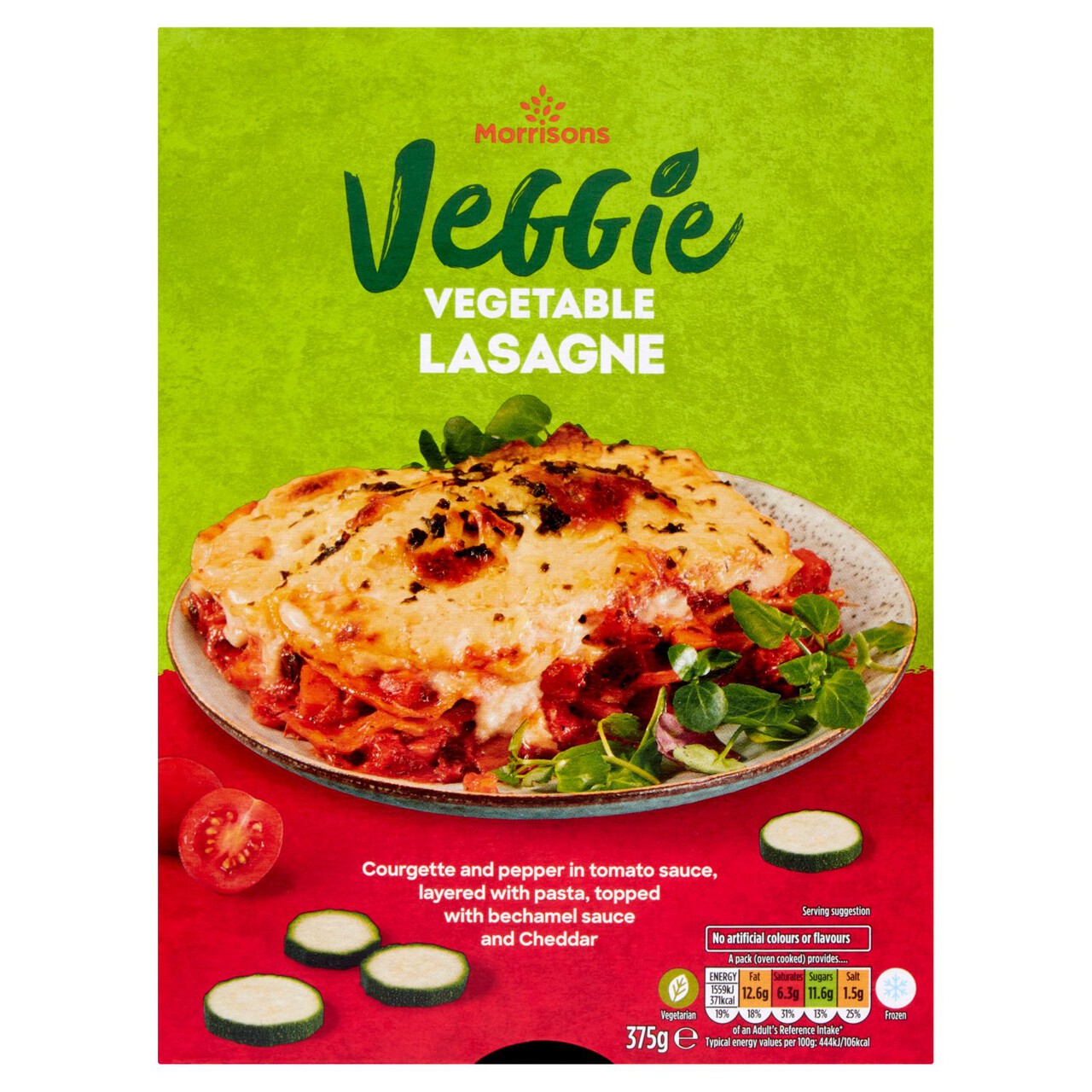 Morrisons Vegetable Lasagne Morrisons Online Groceries & Offers