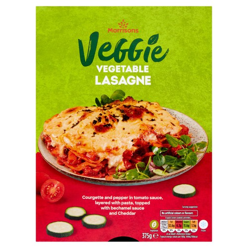 Morrisons Vegetable Lasagne