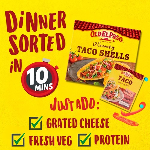 Old El Paso Garlic & Paprika Taco Seasoning Mix 35g