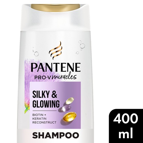 Pantene Miracles Silky & Glowing Shampoo 