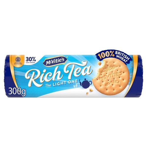 McVitie's Rich Tea The Light One Biscuits