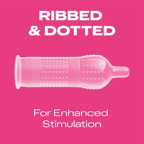 Durex Pleasure Me Ribbed and Dotted Condoms