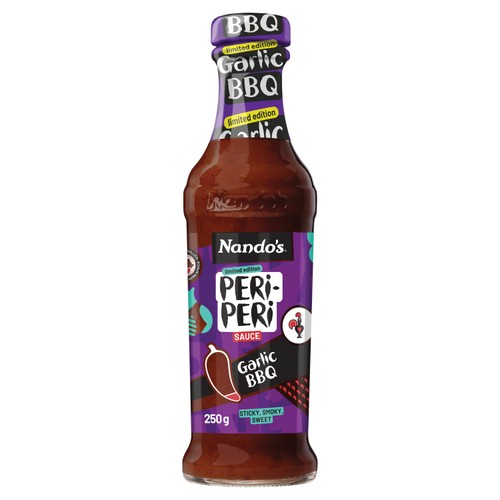 Nando's Limited Edition Peri-Peri Garlic BBQ Sauce 250g