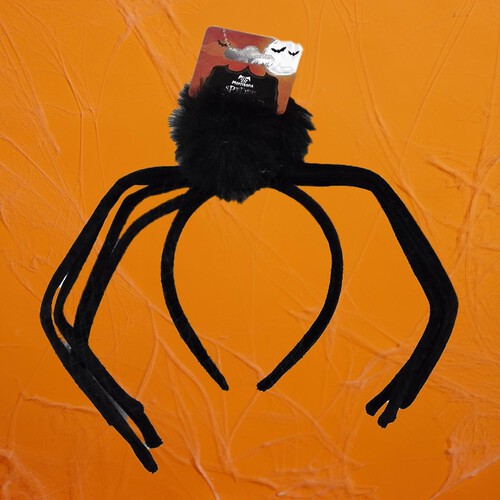 Morrisons Halloween Spider Headband With Veil 