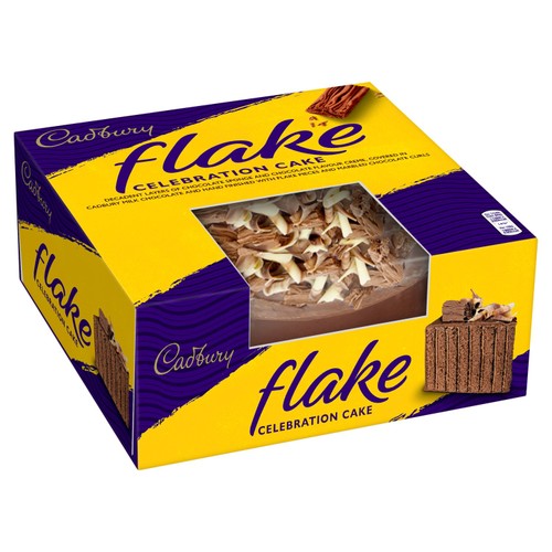 Cadbury Flake Chocolate Celebration Cake Serves 14