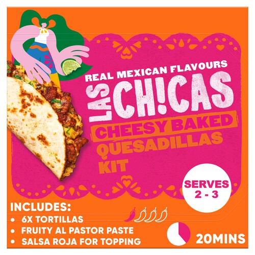 Las Chicas Mexican Al Pastor Quesadilla Meal Kit 