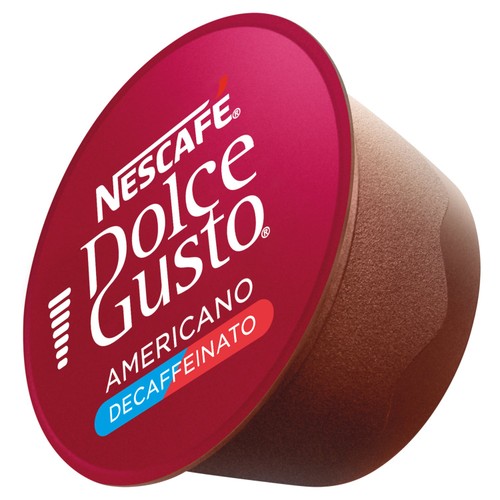 Nescafe Dolce Gusto Americano Decaff Coffee Pods 16 Capsules