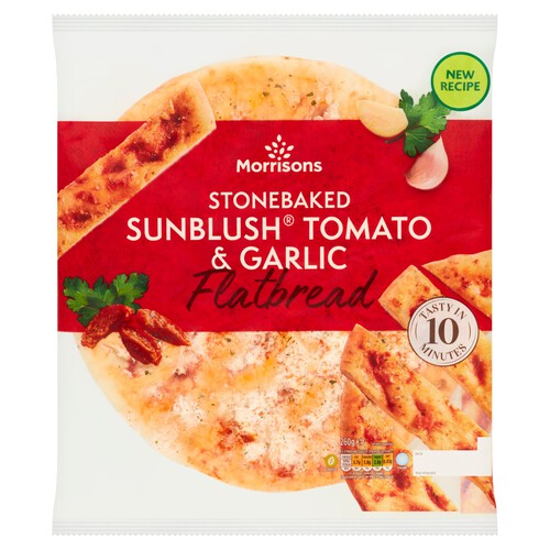 Morrisons  Sun Blush Tomato & Garlic Flatbread 