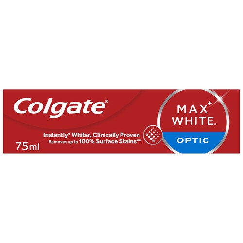 Colgate Max White Optic Whitening Toothpaste