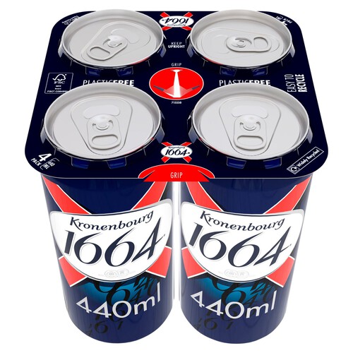 Kronenbourg 1664 Biere Beer Lager Cans