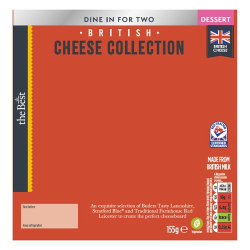 Morrisons The Best British Cheeseboard Collection   155g