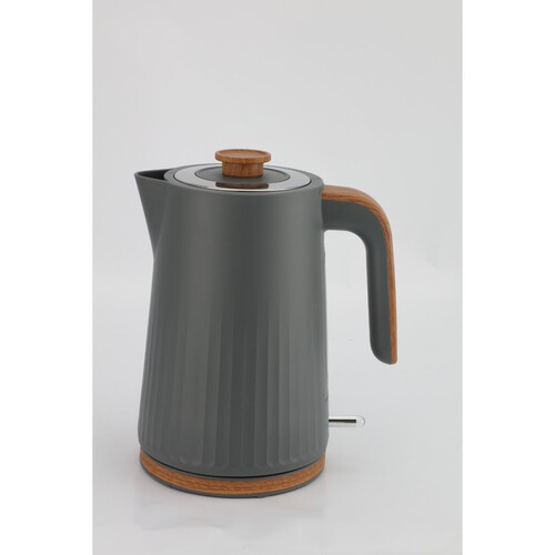 Nutmeg Home Structured Kettle Dark Grey