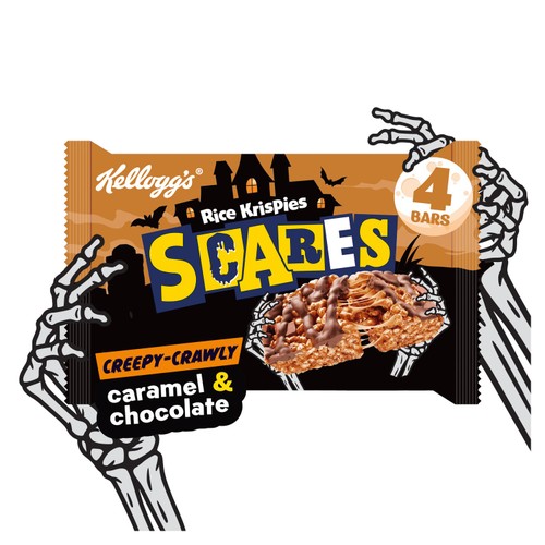 Kellogg's Rice Krispies Squares Curious Caramel & Chocolate Snack Bars