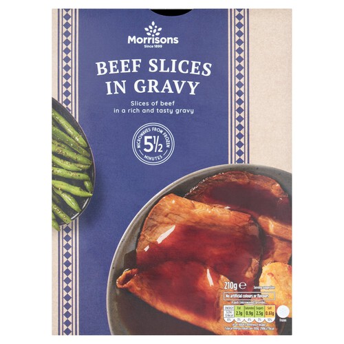 Morrisons Beef Slices In Gravy