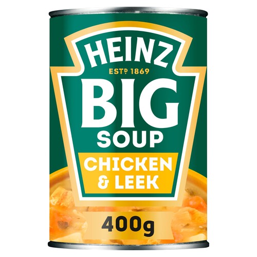 Heinz Chicken & Leek Chunky Big Soup