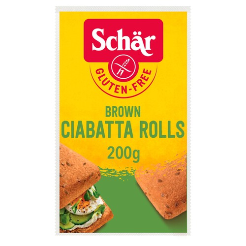 Schar Gluten-Free Brown Ciabatta Rolls