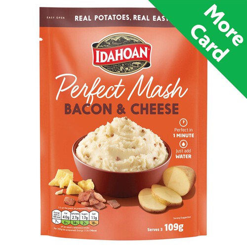 Idahoan Perfect Mash Cheese & Bacon