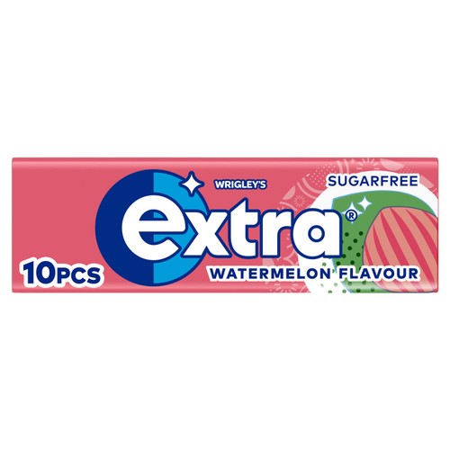 Wrigley's Extra Watermelon Sugar Free Chewing Gum   14g