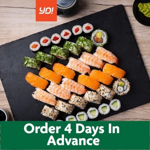 Yo! Sushi Salmon & Prawn Deluxe Platter 877g